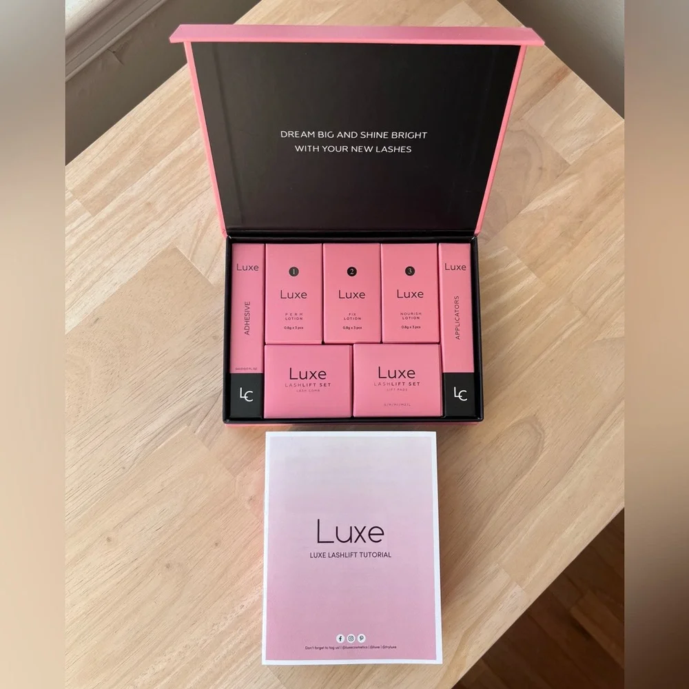 Luxe lashlift set
